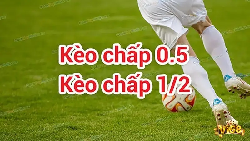 Kèo chấp nửa trái được áp dụng khi 2 đội có sự chênh lệch rõ rệt với nhau