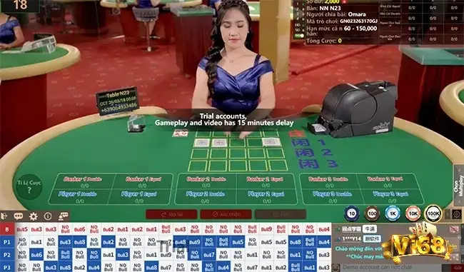 Mỗi lá bài trong Bull Bull Vi68 đều có những giá trị khác nhau