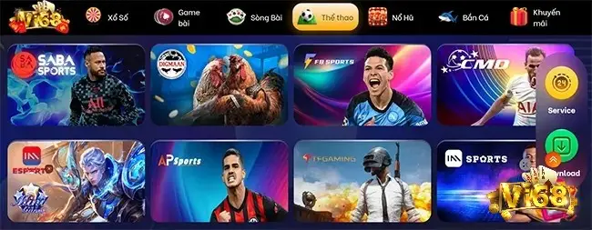 Cá cược thể thao Vi68 là một sảnh game hấp dẫn và nổi tiếng dành cho những cược thủ đam mê thể thao hiện nay