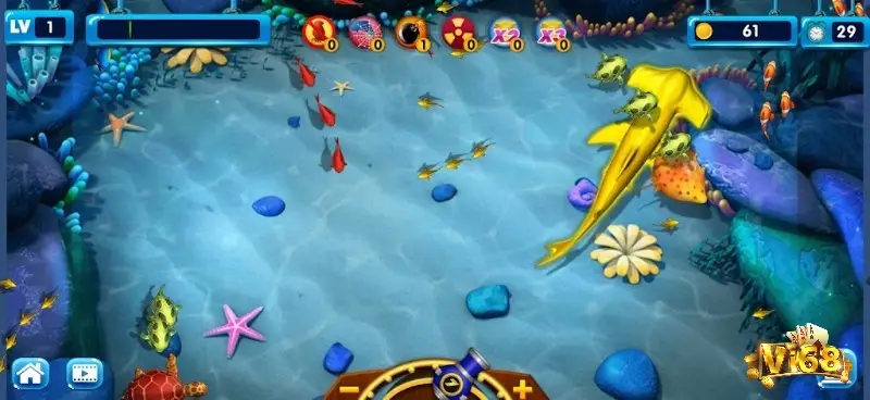 Game bắn cá Tiên Cá nổi bật với các sinh vật biển độc đáo