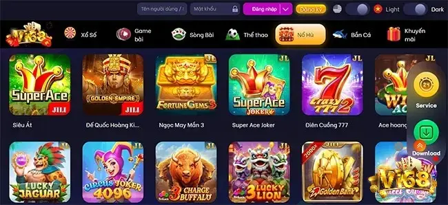 Lựa chọn một cổng game nổ hũ đổi thẻ cào uy tín như Vi68 giúp bạn trải nghiệm các trò chơi an toàn hơn