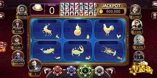 Lắc bầu cua online được xây dựng theo bản truyền thống đơn giản và dễ chơi