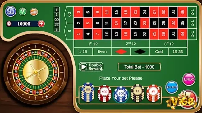 Bàn cược Roulette Pháp có nhiều điểm khác biệt so với bản của Mỹ