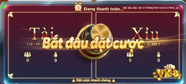 Game tài xỉu mini có thời gian các ván chơi diễn ra nhanh chóng chỉ kéo dài vài giây