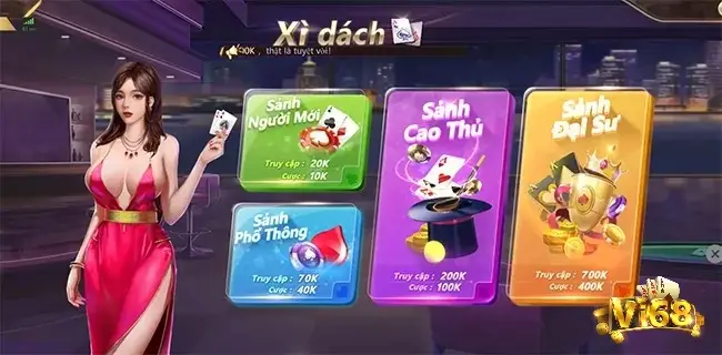 Xì dách Vi68 là một trong những game bài hấp dẫn đang được nhiều thành viên tại đây yêu thích