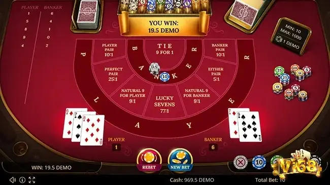 Baccarat phiên bản RNG là lựa chọn phù hợp cho những ai đam mê chơi tốc độ nhanh