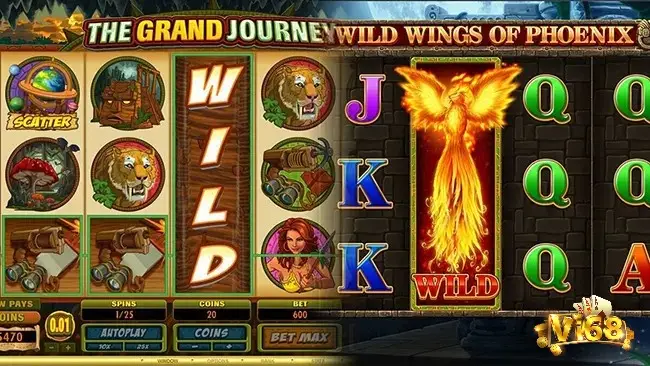Wild symbol slot game được người chơi yêu thích bởi nó làm tăng các vòng quay trúng thưởng mang lại hiệu quả cao cho người chơi